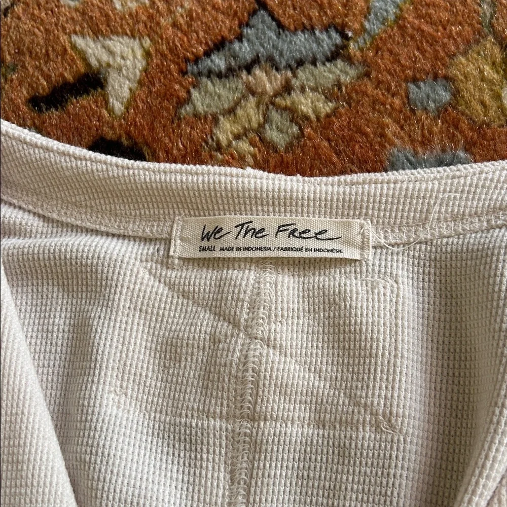 We The Free Cream Textured Top - Picture 2 of 4